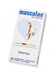 Ультратонкие презервативы Masculan Ultra Fine с обильной смазкой - 10 шт. - Masculan - купить с доставкой в Миассе