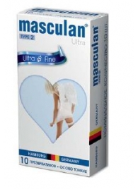 Ультратонкие презервативы Masculan Ultra Fine с обильной смазкой - 10 шт. - Masculan - купить с доставкой в Миассе