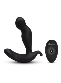 Черный анальный стимулятор с вращением и вибрацией 360 Plug - 13 см. - b-Vibe - в Миассе купить с доставкой