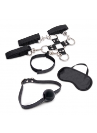 Набор для фиксации из 7 предметов Hogtie   Ball Gag Kit - Lux Fetish - купить с доставкой в Миассе