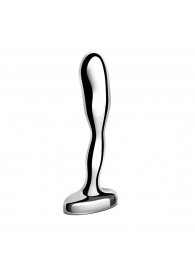 Стальной стимулятор простаты Stainless Steel Prostate Plug - 11,5 см. - b-Vibe - в Миассе купить с доставкой