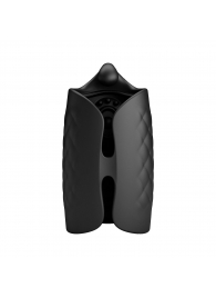 Черный мастурбатор с вибростимуляцией головки Black Glans Trainer - Baile - в Миассе купить с доставкой