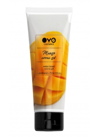 Лубрикант на водной основе OYO Aroma Gel Mango с ароматом манго - 75 мл. - OYO - купить с доставкой в Миассе