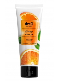 Лубрикант на водной основе OYO Aroma Gel Orange с ароматом апельсина - 75 мл. - OYO - купить с доставкой в Миассе