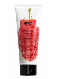 Лубрикант на водной основе OYO Aroma Gel Raspberry с ароматом малины - 75 мл. - OYO - купить с доставкой в Миассе