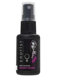 Возбуждающий спрей для женщин Erotist Secret Desire - 30 мл. - Erotist Libido Booster - купить с доставкой в Миассе