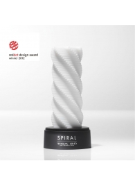 Белый 3D мастурбатор SPIRAL - Tenga - в Миассе купить с доставкой