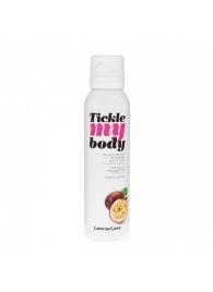Массажная хрустящая пенка Tickle my body с ароматом маракуйи - 150 мл. - Love to Love - купить с доставкой в Миассе