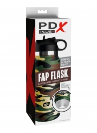 Мастурбатор в камуфляжной колбе Fap Flask - Pipedream - в Миассе купить с доставкой