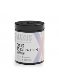 Экстремально тонкие презервативы MAXUS 003 Extra Thin - 15 шт. - Maxus - купить с доставкой в Миассе