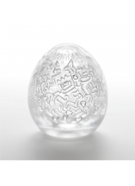 Мастурбатор-яйцо Keith Haring EGG PARTY - Tenga - в Миассе купить с доставкой