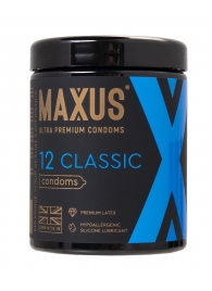Классические презервативы MAXUS Classic - 12 шт. - Maxus - купить с доставкой в Миассе