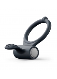Черное эрекционное кольцо Power Clit - Dorcel - в Миассе купить с доставкой