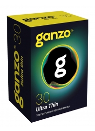 Супертонкие презервативы Ganzo Ultra thin - 30 шт. - Ganzo - купить с доставкой в Миассе