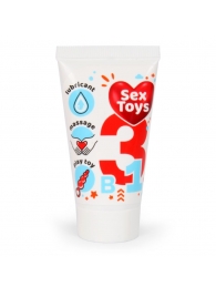 Гель-лубрикант на водной основе SexToys - 25 гр. - Биоритм - купить с доставкой в Миассе