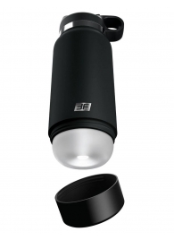 Черный мастурбатор в виде бутылки Fap Flask - Pipedream - в Миассе купить с доставкой