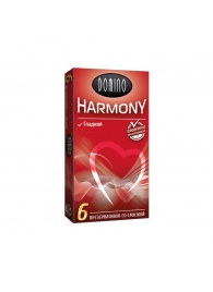 Гладкие презервативы Domino Harmony - 6 шт. - Domino - купить с доставкой в Миассе