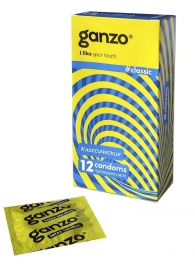 Классические презервативы с обильной смазкой Ganzo Classic - 12 шт. - Ganzo - купить с доставкой в Миассе