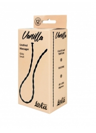 Черный уретральный массажер Glide Small - 30 см. - Lola Games - купить с доставкой в Миассе