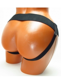Трусики для страпона коричневого цвета - БДСМ Арсенал - купить с доставкой в Миассе