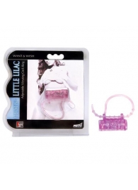 Эрекционное кольцо с вибратором LITTLE LILAC - Dream Toys - в Миассе купить с доставкой