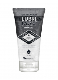 Водно-силиконовый интимный гель-смазка Lubrimax Brave - 75 мл. - ИнтелБИО - купить с доставкой в Миассе