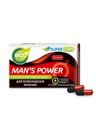 Возбуждающее средство Man’s power - 10 капсул (+1 в подарок) - SuperCaps - купить с доставкой в Миассе