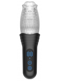 Автоматический мастурбатор Oral Sex Masturbator с функциями ротации, вибрации и фрикций - Secwell - в Миассе купить с доставкой