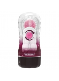 Прозрачный текстурированный мастурбатор Vacuum Cup Masturbator Black Hole - Baile - в Миассе купить с доставкой