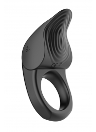 Черное эрекционное виброкольцо Vibro Lust Ring - MALESATION - в Миассе купить с доставкой