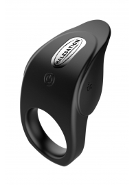 Черное эрекционное виброкольцо Vibro Lust Ring - MALESATION - в Миассе купить с доставкой