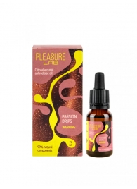 Капли с согревающим эффектом Passion Drips Warming - 15 мл. - Pleasure Lab - купить с доставкой в Миассе