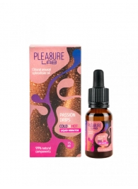 Жидкий вибратор Passion Drips Cold n Hot - 15 мл. - Pleasure Lab - купить с доставкой в Миассе