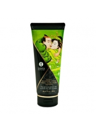 Массажный крем для тела с ароматом груши и зелёного чая Pear   Exotic Green Tea - 200 мл. - Shunga - купить с доставкой в Миассе