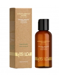 Натуральная массажная смазка Natural Lubricant Orange Blossom - 100 мл. - YESforLOV - купить с доставкой в Миассе