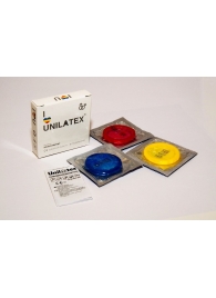 Разноцветные ароматизированные презервативы Unilatex Multifruits - 3 шт. - Unilatex - купить с доставкой в Миассе