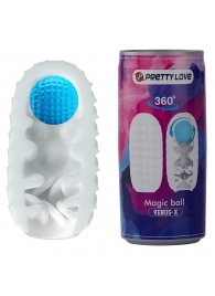 Мастурбатор с шариком внутри Magic ball - Baile - в Миассе купить с доставкой