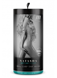 Мастурбатор-вагина с вибрацией Soft   Wet Natasha Realistic Beige Masturbator - Blush Novelties - в Миассе купить с доставкой