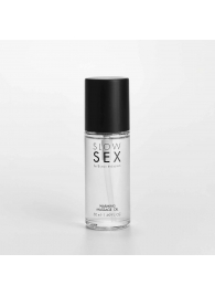 Съедобное cогревающее массажное масло Slow Sex - 50 мл. - Bijoux Indiscrets - купить с доставкой в Миассе
