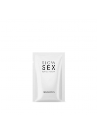 Полоски для орального секса Slow Sex Oral Sex Strips - 7 шт. - Bijoux Indiscrets - купить с доставкой в Миассе