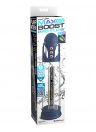 Синяя вакуумная автоматическая помпа Max Boost Pro Flow - Pipedream - в Миассе купить с доставкой