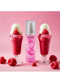 Съедобное массажное масло Kiss Land Raspberry Sorbet - 75 мл. - THE LUFF - купить с доставкой в Миассе