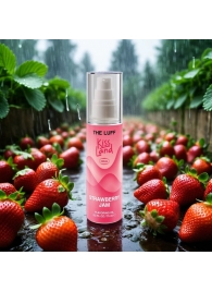 Съедобное массажное масло Kiss Land Strawberry Jam - 75 мл. - THE LUFF - купить с доставкой в Миассе