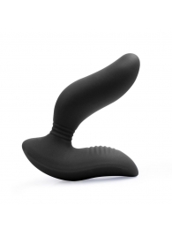 Черный вибромассажер простаты 3,5’’ Curve P-spot Massager - 12 см. - Erokay - в Миассе купить с доставкой
