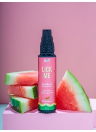 Гель Lick Me с согревающим эффектом и ароматом арбуза - 50 мл. - INTT - купить с доставкой в Миассе