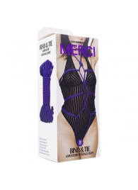 Фиолетовая верёвка для связывания и фиксации Bind Tie - 9,14 м. - Doc Johnson - купить с доставкой в Миассе