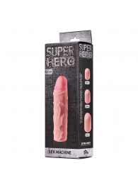 Фаллоудлинитель SUPER HERO Sex Machine - 15,5 см. - Lola Games - в Миассе купить с доставкой