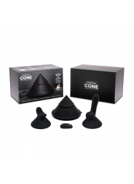 Конусный вибромассажер Cowgirl Cone с 2 насадками - CowGirl - купить с доставкой в Миассе