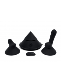 Конусный вибромассажер Cowgirl Cone с 2 насадками - CowGirl - купить с доставкой в Миассе