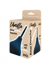 Черный анальный душ Anal Douche L - Lola Games - купить с доставкой в Миассе